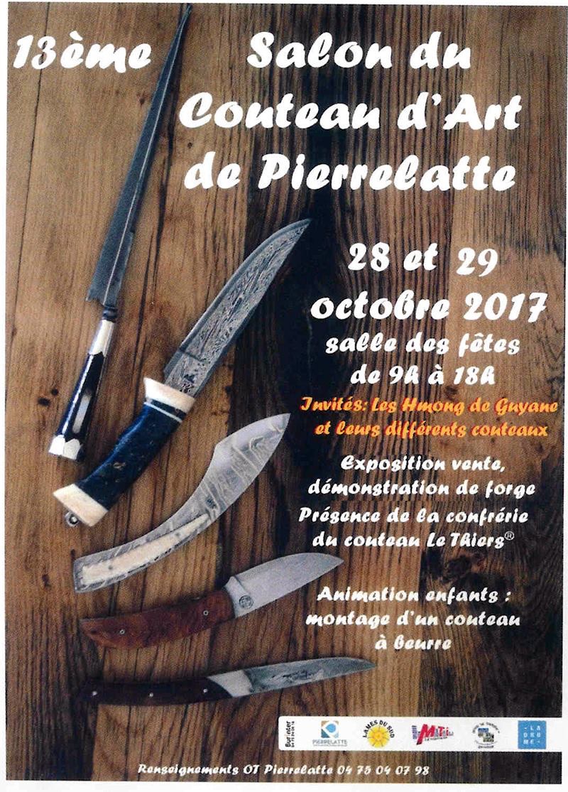 Salon du couteau d'art de Pierrelatte